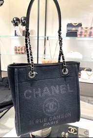 Chanel tote bag deauville A66939