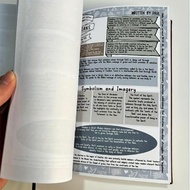 Vintage Scripture Bible Study Journal Guided Q&A Journal with Basic Theology Notes for Church Bible 