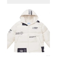 Bird Winter Hooded Thick White Duck Down Jacket - B4391/G5