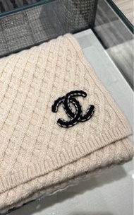 Chanel scarf 羊絨針織圍巾