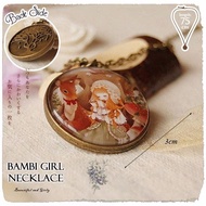 KAWAII MORI GIRL NECKLACE KAWAII GIRL NECLACE KALUNG WANITA LUCU IMPOR