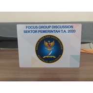 Acrylic Cue Card A5 | acrylic cue card MC | Cue card Acrylic
