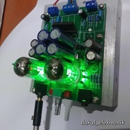 Stereo amplifier lm1875 + tube buffer 6j1