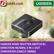 UGREEN HDMI SPLITTER SWITCH BI-DIRECTION 4K/60Hz 2 IN 1 OUT CONVERTER (CM217-50966)