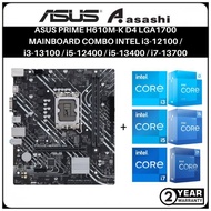 ASUS PRIME H610M-K D4 LGA1700 MAINBOARD COMBO INTEL I3-12100 / I3-13100 / I5-12400 / I5-13400 / I7-13700