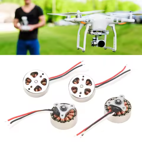 4Pcs 1503 Airplane Brushless Motor RC Electric Motor for 4 Axes Remote Control Airplanes