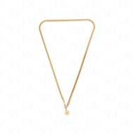 EK Collection Wind Plain Chain Gold