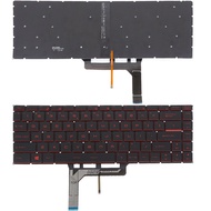 New Us For Msi Gf63 Gf63 8rc Gf63 8rd Gf63 Thin 9sc Laptop Keyboard Black With Red Backlight - Repla