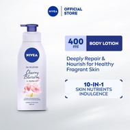 NIVEA Body Cherry Blossom & Jojoba Oil In Lotion Body Care, Moisturizer & Hand Cream (400ml/200ml)