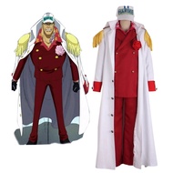 One Piece Anime Cosplay Coat Cloak Akamaru Kizaru Aokiji