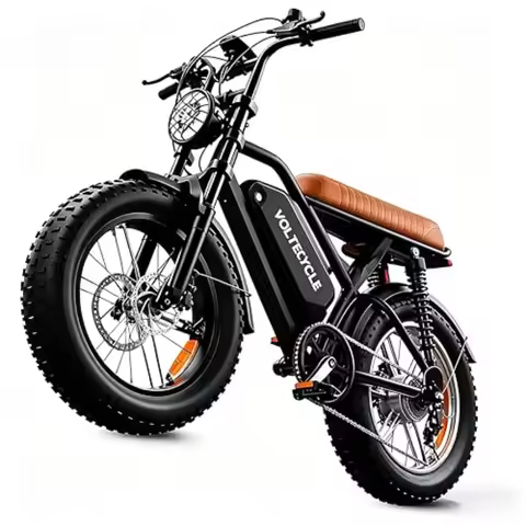 Electric Bicycle for Adults: 1500W motor 28MPH speed 50-mile range removable 48V battery 20/16x4.0 f