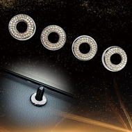 Car Door Handle Decoration Rhinestone Ring Suitable For 3 Series Interior Stickers F30 F31 F32 F33 F