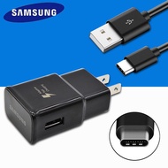 ชุดหัวชาร์จ + สายชาร์จ Samsung usb charger + cable Set For s8 s8+ note8 c9pro S8 Plus S9 S9+ A8+ type-c C5 Pro/C7 Pro/c7pro