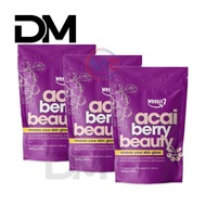 DM ( SET OF 3 ) Acai Berry Powder Organic Healthy Beauty Juice