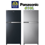 [Free Shipping] Panasonic 610L Fridge Inverter 2-Door Top Freezer Refrigerator NR-TZ601BPSM / NR-TZ601BPKM