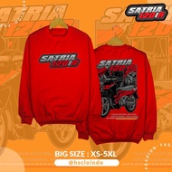 sweater crewneck suzuki satria 120r motor 2 stroke big size xs-5xl - m