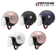 [ASTONE] AJ Plain Color 3/4 Cover Half Helmet