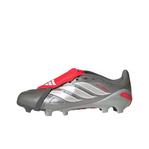 Adidas PREDATOR LEAGUE FG Firm Ground Soccer Shoes Unisex Gray White JS0426