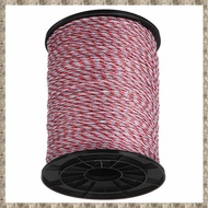 (XSUB) Ultra-Low Resistance Wire 500M Electric Fence Electric Rope for Pig Horse Cattle Sheep Animal