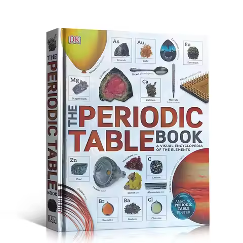 Original Children Popular Science Books The Periodic Table Book DK Colouring English Encyclopedia Pi