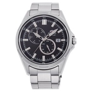 [Powermatic] Orient RA-AK0602B Automatic Sun And Moon Diamond Accents Black Dial Stainless Steel