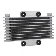 Motorcycle Engine Oil Cooler Silver Motorcycle Oil Radiator for GY6 125CC‑250CC Motocross ATV