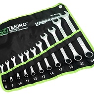 TEKIRO RINGPASS 8-24mm Ring Spanner Set Tools Ring Spanner Tool Complete Ring Spanner Set