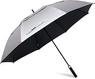 G4Free 54/62/68 Inch UV Protection Golf Umbrella Auto Open Vented Double Canopy Extra Large Windproo