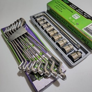 Shock Socket Wrench Tool Package Set 8 to 24 mm 10 Pcs 1/ 2 6pt Victory + Wrench 1 Complete Set of F
