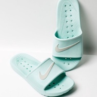 -EJ- Size Zero Green 23cm Nike kawa shower Waterproof Slippers 832528-001