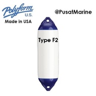 POLYFORM FENDER DAPRA F2 ORIGINAL AND TRUSTED YACHT BOAT BUOY