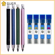 SUER Mechanical Pencil, Metal Drawing Writing Tool Automatic Pencil, High Quality Sketch Comics Desi