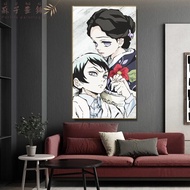 Perilla-Demon Slayer: Kimetsu No Yaiba - Tamayo + Yushiro (ด้านต่อด้าน) พิมพ์โปสเตอร์ตกแต่งฝาผนังผ้า