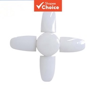 Fan Light 3-Pack 4 Blade - LED Ceiling Fan with Lamp for Bedroom, Living Room, and Home Lighting  La