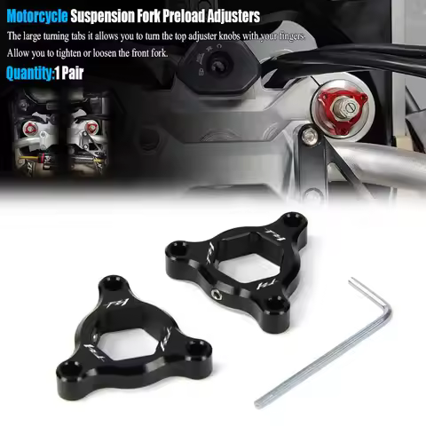 For YAMAHA FZ1 FAZER FZ1N fz1 fz 1 Motorcycle Accessories 14mm Suspension Fork Preload Adjusters