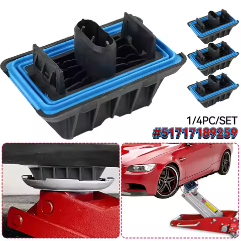 1pc/4pcs Lift Jacking Point Support Plug Plate Block Jack Pad for BMW X3 X4 X5 X6 F25 F26 E70 F15 E7