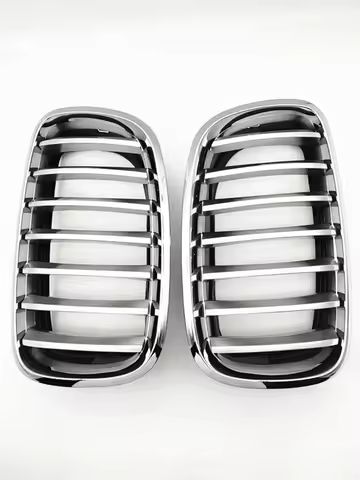 OEM; 51137185223 51137185224 Front Chrome Grille Radiator Grill for BMW X5 E70 3.0d 3.0si 3.5d 4.8i 