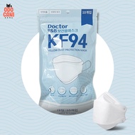 [10pcs / 50pcs] Doctor P&B KF94 Mask  Korea ( 4ply mask / 3d mask / korean mask )