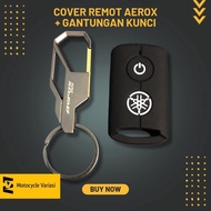 GANTUNGAN Aerox Keychain + Aerox 155 Remote Cover Aerox 155 Remote Cover