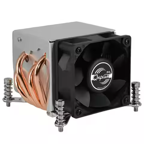 2U Server Cooler for LGA 1700 Radiator LGA1700 Heat Sink Cooling Fan CPU Cooler