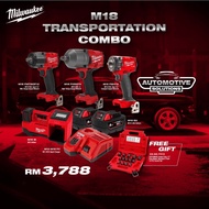 [iBANHEE] MILWAUKEE M18 TRANSPORATION COMBO| COMPACT IMPACT WRENCH| MID-TORQUE IMPACT WRENCH| HIGH TORQUE IMPACT WRENCH