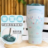 【SANRIO】三麗鷗不鏽鋼真空酷樂杯 冰霸杯900ml-大耳狗