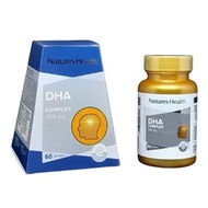 NATURES HEALTH DHA COMPLEX 60 CAPS 500MG / Brain Supplement / DHA