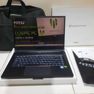 Laptop MSI WS65 9LT Core i7-9300H Gen 9Th Ram 32Gb/512Gb SSD DobleVga Nvidia Quadro RTX 4000 8Gb