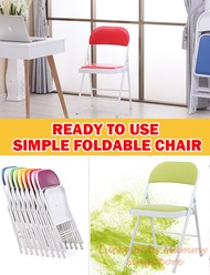 Free-installation Foldable Chair/ Waterproof Seat Foldable Chair/ Space-Saving Chair