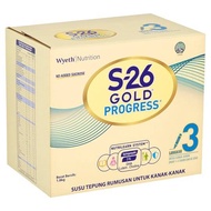 Susu S-26 Gold Progress Milk Powder 1.8kg Susu Formula Susu Tepung Susu Budak Susu Untuk Umur 1-3 Ta