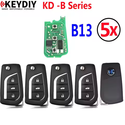 KEYDIY B-Series B13 Original 3 Buttons Universal Remote Control Key for KD-X2 KD900 ,KD MINI KD-MAX 