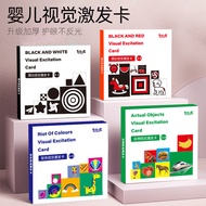 Black White Card Baby Early Education Card Training Newborn Baby Visual Stimulating Card Black White