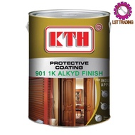 [READY STOCKS] KTH 901 1K Alkyd Finish 1 Liter / Cat Clear / Clear Protective Paint