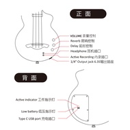 Fun Playing Sunny BS002 Silent Ukulele 77cm Beginners Getting Started Small Guitar Musical Instrumen